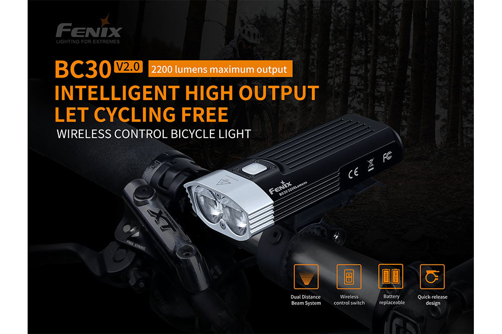 Stralux BC30 V2.0 LED Bike Light