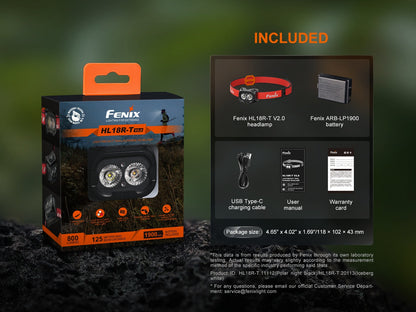 Stralux HL18R-T V2 Lightweight Trail Running Headlamp -- OPEN BOX